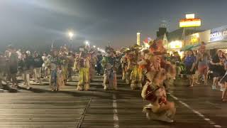 Bourbon Street Parade  OCNJ Boardwalk  The Uptown String Band [upl. by Oech]