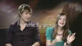 Georgie Henley and William Moseley Kinode Interview [upl. by Aramot]