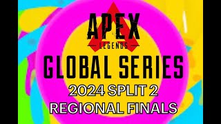 APEX LEGENDS ALGS 2024 YEAR 4 SPLIT 2 NA REGIONAL FINALS LIVE COMMENTARY apexlegends algs apex [upl. by Enicul]