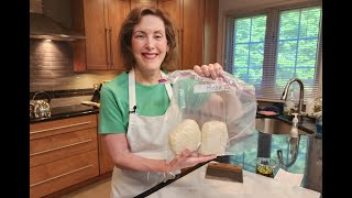 How to Make and Freeze a Pizza Dough with Chef Gail Sokol [upl. by Eeldivad88]