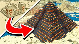 I Transformed Every Minecraft Structure literally [upl. by Areid]