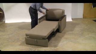 Miller FourPosition PullOut ChairSleeper [upl. by Linoel]