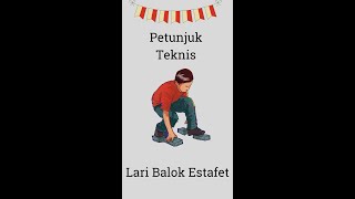 Petunjuk Teknis Lomba Lari Balok Estafet [upl. by Ateikan]