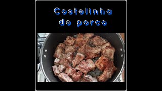 COSTELINHA DE PORCO FRITA [upl. by Haliled]