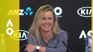 Elina Svitolina press conference 3R  Australian Open 2018 [upl. by Volin]