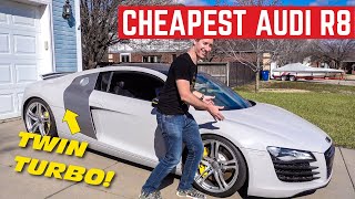 I Just Bought The Cheapest Twin Turbo Audi R8 In The Country [upl. by Marie-Jeanne71]