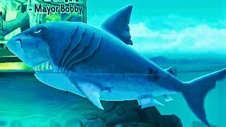 MEGALODON BITE JURASSIC ERA  HUNGRY SHARK EVOLUTION PRO  MEGA SHARKS [upl. by Willin359]