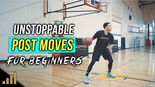 How to 3 Unstoppable Post Moves For Beginners DOMINATE THE PAINT [upl. by Nitsug152]