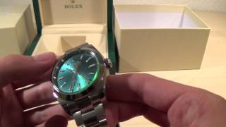 The NEW 2014 ROLEX MILGAUSS Oyster 116400GV  luxury watch [upl. by Vatsug]