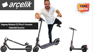 Scooter Elektrikli  Segway Ninebot E2 Plus EScooter Elektrikli Scooter [upl. by Nwahsud40]