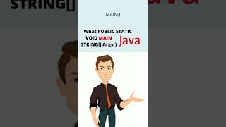 What is public static void main  String  args  in JAVA Most Asked Question in exam shorts [upl. by Kurman]