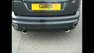 Ford Focus ST 225 Cat Back Performance Exhaust by Cobra Sport Exhausts [upl. by Aires]