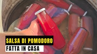 Come fare la PASSATA DI POMODORO FATTA IN CASA [upl. by Ad]