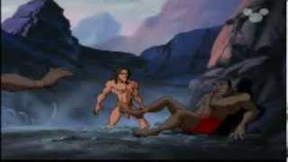 Tarzan Kurdish Dub Ep4 تەڕەزان  کوردی  ئەڵقەی 4 [upl. by Milks]