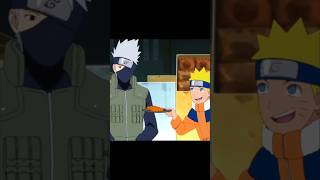 Team 7 trying to see Kakashi sensei face😂 edit anime naruto shorts [upl. by Nennek]