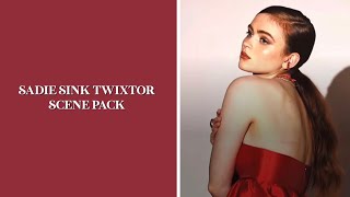 sadie sink twixtor scene pack [upl. by Arracahs]