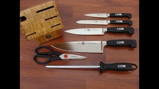 J A Henckels International Statement 15 pc Knife Block Set Review [upl. by Yahc]