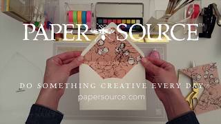 DIY Envelope Liner [upl. by Tay]