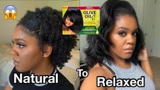 Why I went back to relaxers  From natural to relaxed hair [upl. by Ayihsa995]