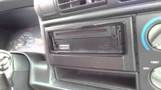 HipsterHowToVid  Part One  Replacing and Removing a Faceplate from a car stereo [upl. by Hgielah887]