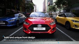 Hyundai Models  The allnew VELOSTER Product Information [upl. by Rena]