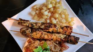 brochettes de thon espadon une recette à ne pas rater ❤🥰🥰قطبان لحوت [upl. by Adnorrehs716]