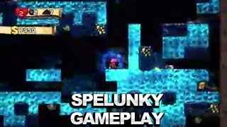 Spelunky  Ice Caves Gameplay [upl. by Antoine]