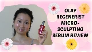 Olay Regenerist MicroSculpting Serum Review [upl. by Ycnalc666]