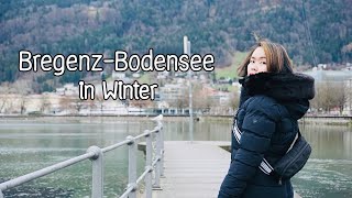 Bregenz  Bodensee in winter ❄️❄️ [upl. by Asirem]