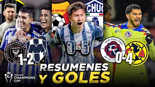 🚨TODOS los RESÚMENES y GOLES CONCACHAMPIONS IDA 4TOS de FINAL 2024 🏆 [upl. by Nerot]