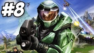 Halo Combat Evolved Walkthrough  Assault on the Control Room  Part 8 XboxPC [upl. by Ttiwed470]