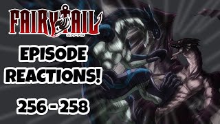 FAIRY TAIL EPISODE REACTIONS Fairy Tail Episodes 256258 [upl. by Abell]