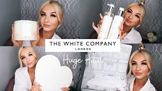 HUGE THE WHITE COMPANY HOMEWARE HAUL  JULY 2020 [upl. by Rhiana19]