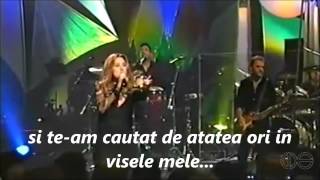 LARA FABIAN QUEDATE SUBTITRAT IN LIMBA ROMANA [upl. by Duma490]