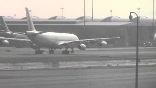 China Airlines A340300 at Bangkok Airport [upl. by Hunley]