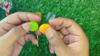 Big bubble lollipops  Teddy bear lollipop  yupee jelly candy  Eye jelly sweets asmr videos [upl. by Risley]