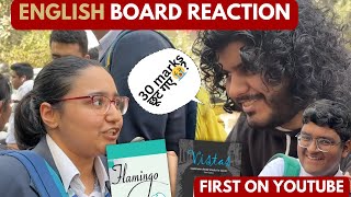 😱 FAILED Exam Class 12 English Paper REACTION by Students  FIRST on YouTube cbse [upl. by Hollister]