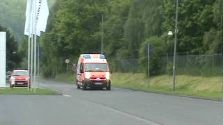 DRK Rettungsdienst Mittelhessen  DopplerEffekt  Martinshorn Stadt [upl. by Pinter577]