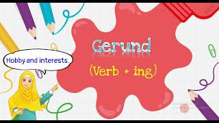 Verb ing Gerund  Materi Bahasa Inggris SD [upl. by Arnelle393]