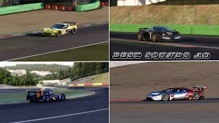 4K  BEST SOUNDING CARS IN ASSETTO CORSA  Corvette C6R Huracan EVO2 F40 Competizione F1 [upl. by Halda]