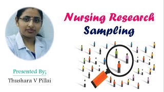 Nursing Research SamplingMalayalamThushara V Pillai [upl. by Inaffets]