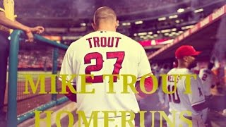 Mike Trout All 36 Homeruns in 2014 [upl. by Sheeran]