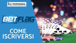 Registrazione Betflag  Tutorial su come iscriversi a Beflag [upl. by Oiceladni680]