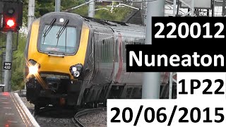 RARE CrossCountry Voyager at Nuneaton [upl. by Whang]