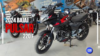 LEGEND Bajaj Pulsar 220f 2024 Walkaround Review  E20  On Road Price  Mileage [upl. by Ecnar]