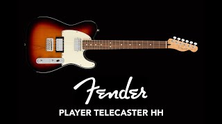 Fender Player Telecaster HH  Demo [upl. by Nirehtak]