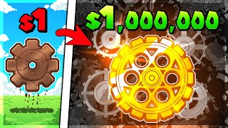 Spinning 1000000 Gears for HUGE PROFIT in Idle Gear [upl. by Enialahs]