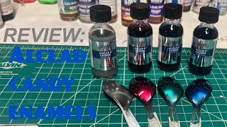 REVIEW Alclad Candy Enamel paints [upl. by Croteau413]