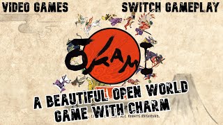 Okami HD  Switch Gameplay  Nintendo Switch [upl. by Notlim756]