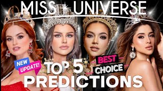 BEST TOP 5 PREDICTION MISS UNIVERSE 2024SEPTEMBER EDITION [upl. by Asiek]